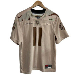 Army Black Knights Nike Youth L Untouchable Replica Football Jersey #11 Tan